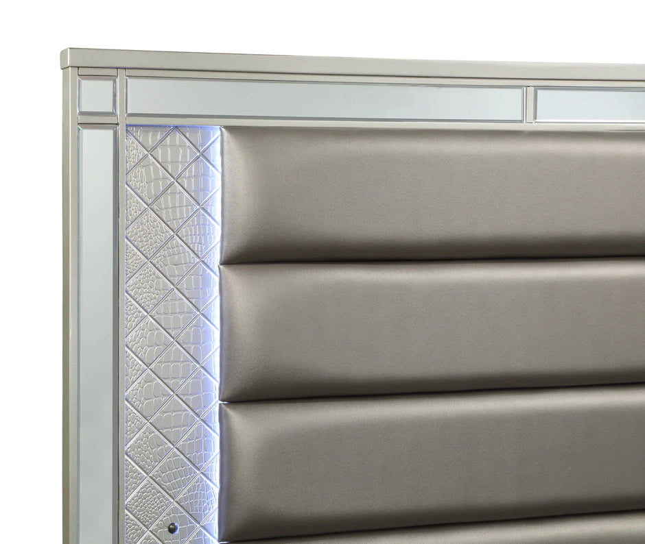 B1680 CRISTIAN CHAMPAGNE BEDROOM SET