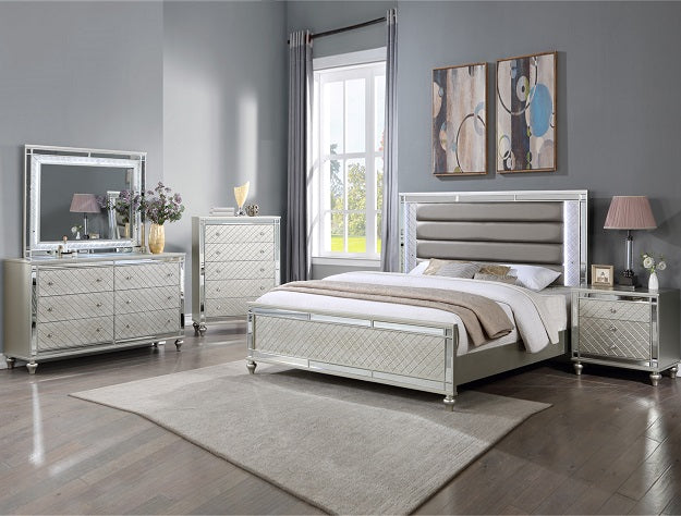 B1680 CRISTIAN CHAMPAGNE BEDROOM SET