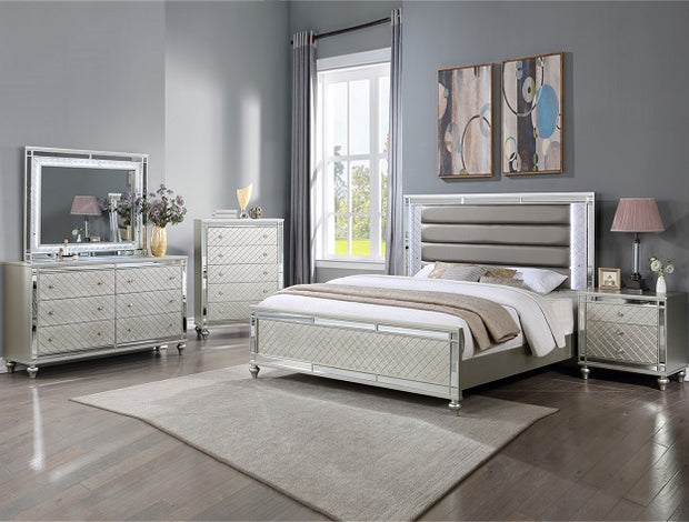 B1680 CRISTIAN CHAMPAGNE BEDROOM SET