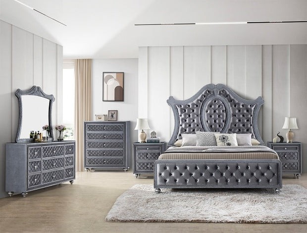 B2100 CAMEO PANEL BEDROOM SET