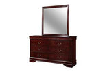 B3850 LOUIS PHILIP BROWN BEDROOM SET