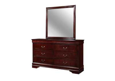 B3850 LOUIS PHILIP BROWN BEDROOM SET