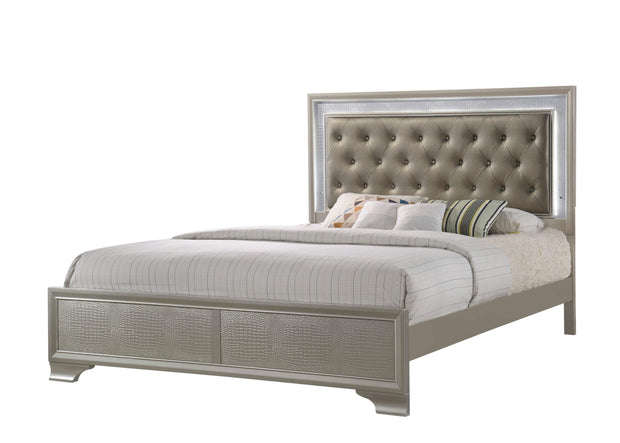 B4300 CHAMPAGNE CAMA LYSSA