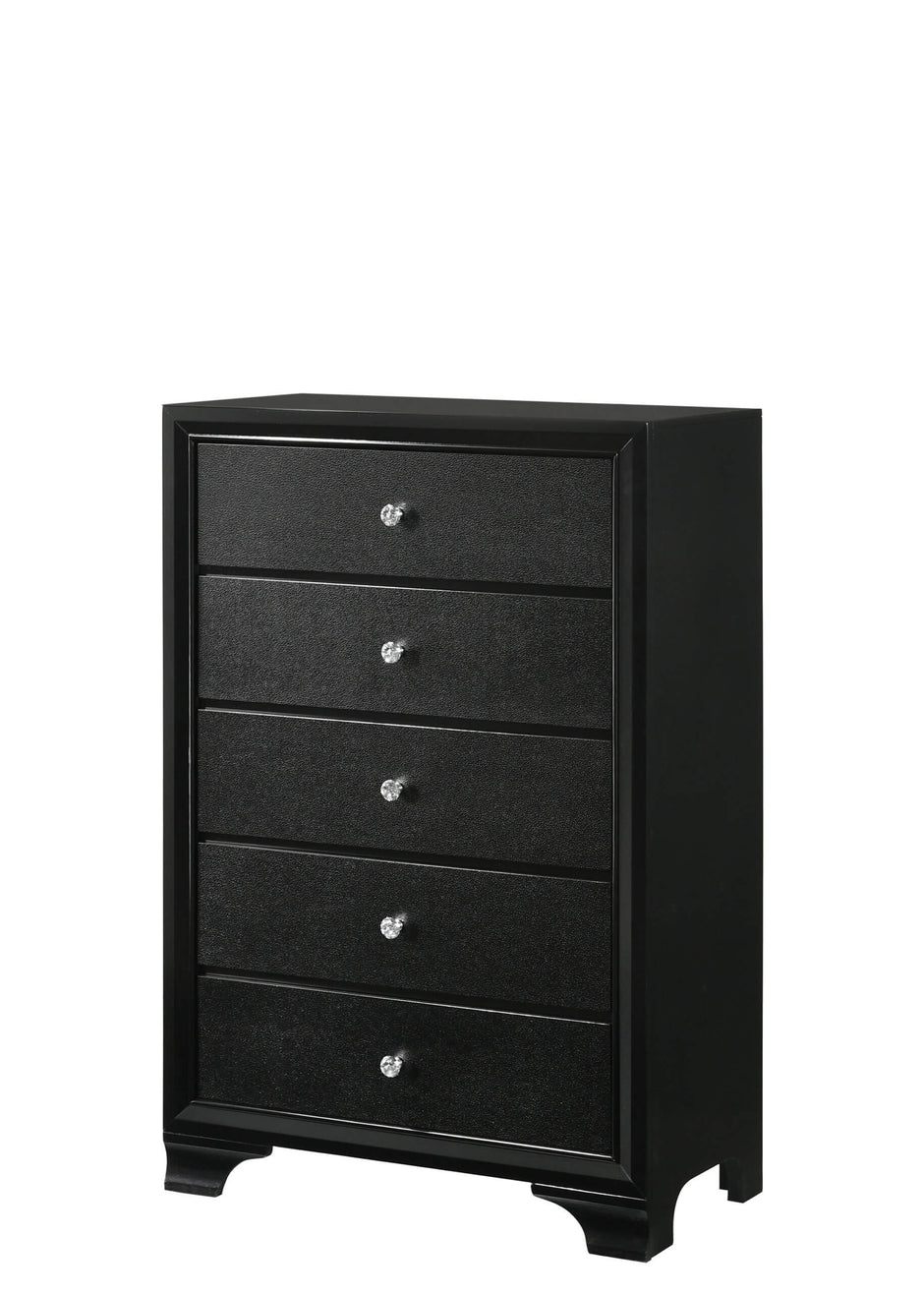 B4350 Micah Black Bedroom Set