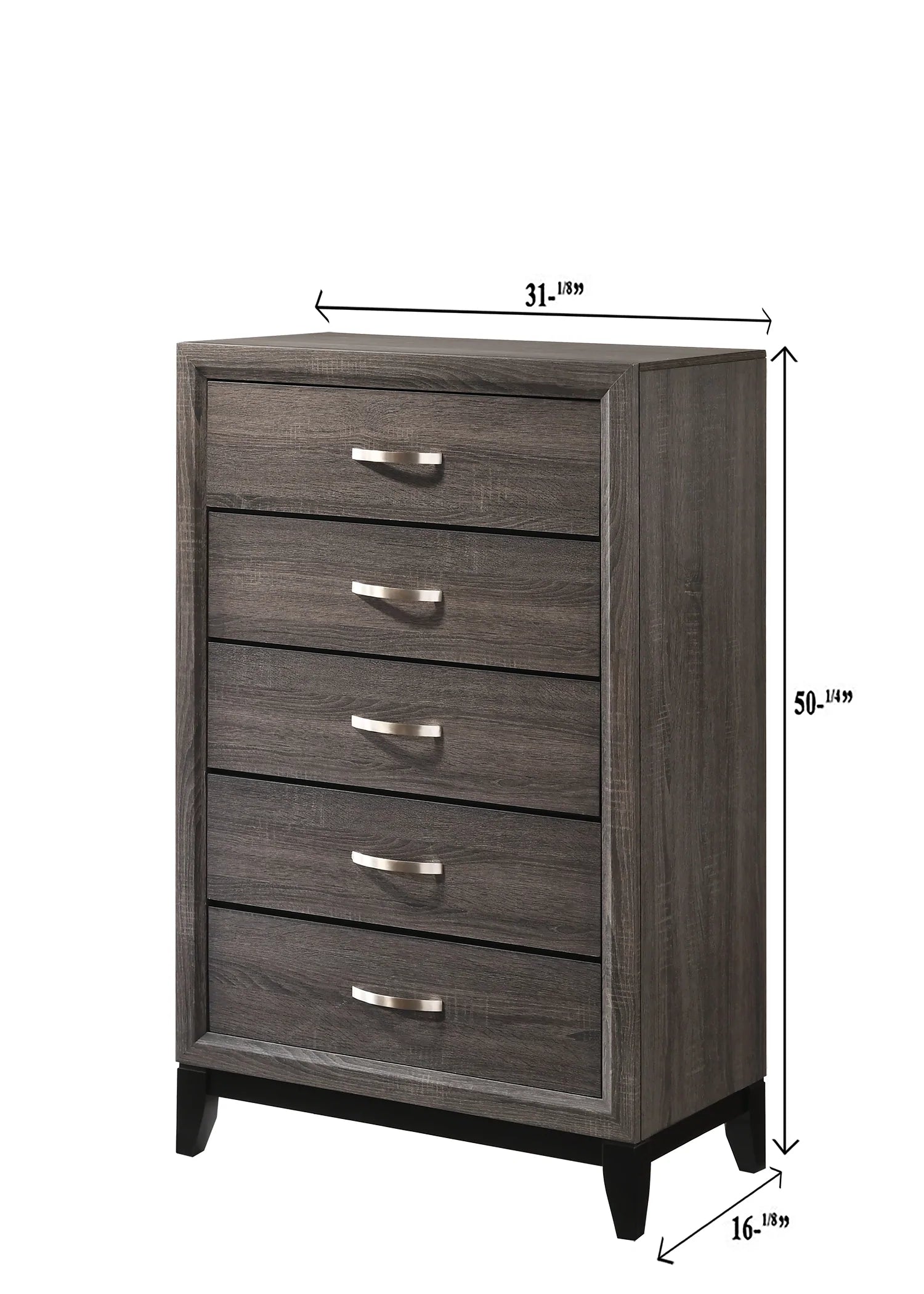 B4620 AKERSON GREY BEDROOM SET