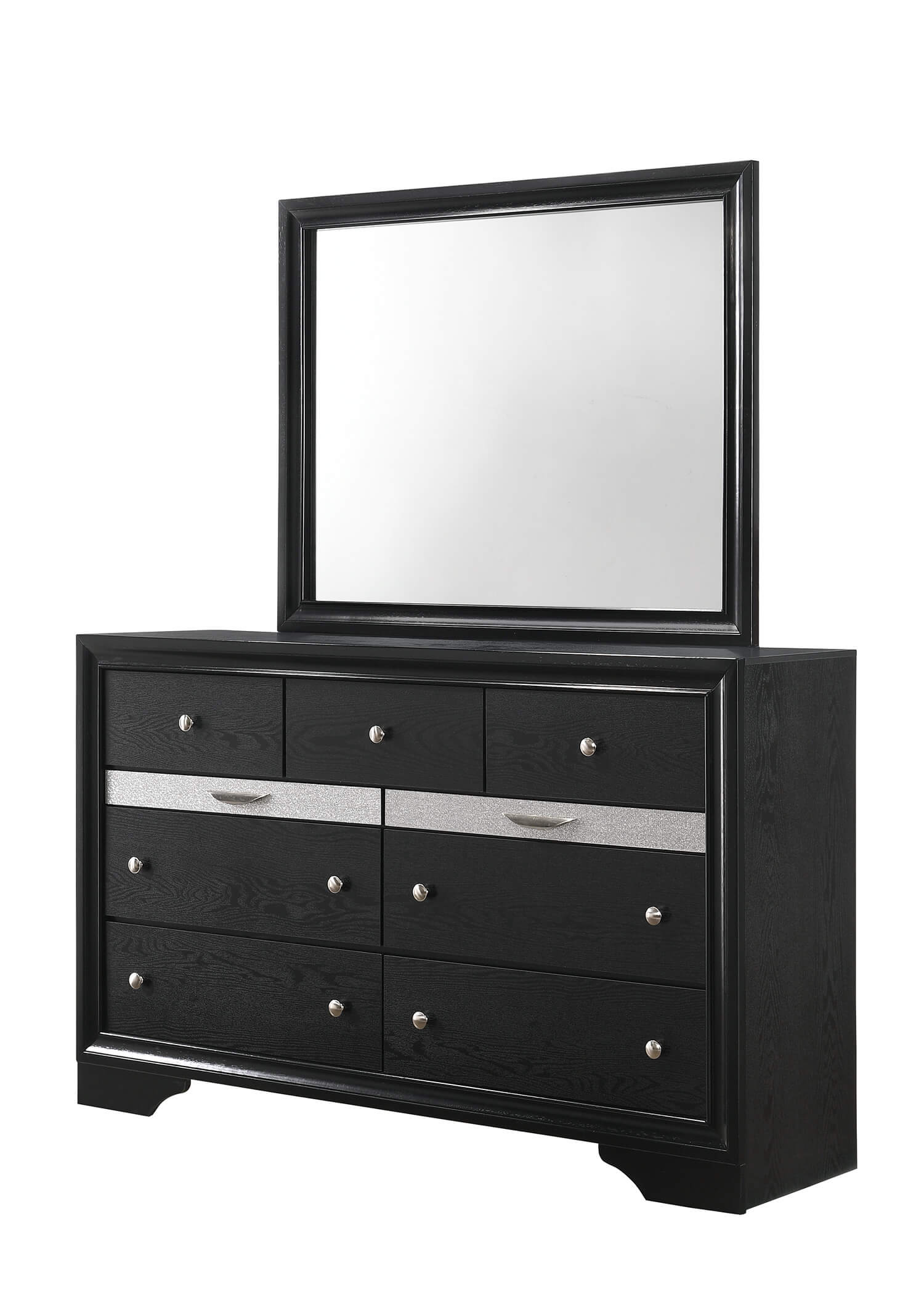 B4670 REGATA BLACK BEDROOM SET
