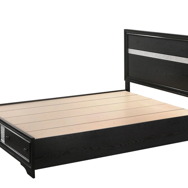 B4670 REGATA BLACK BEDROOM SET