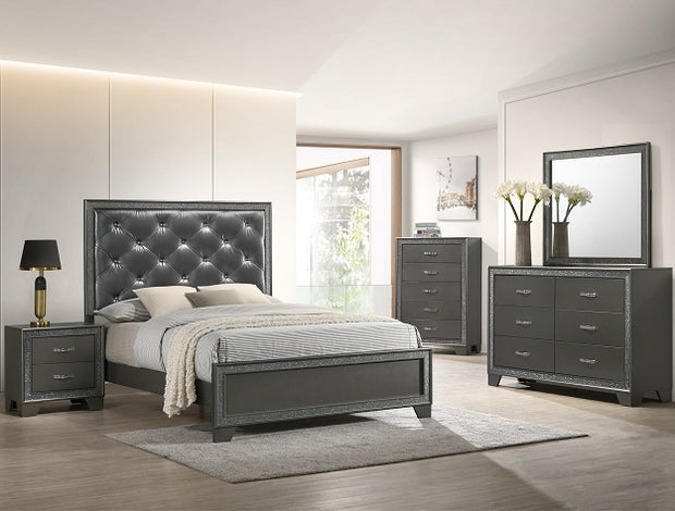 B4750 KAIA GREY BEDROOM SET