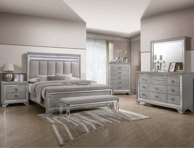 B7200 VAIL GREY BEDROOM SET