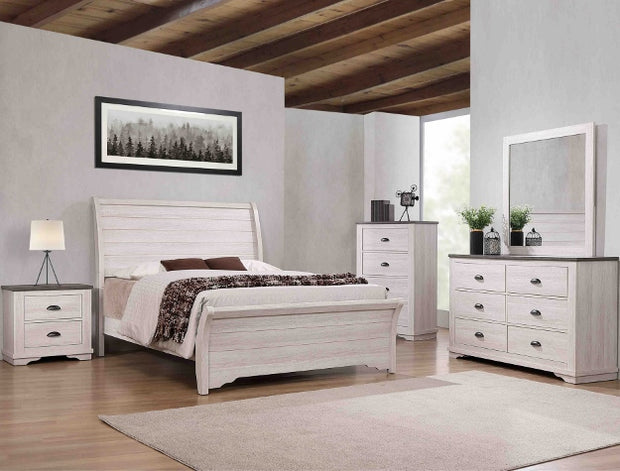 B8130 DORMITORIO CORALEE BLANCO