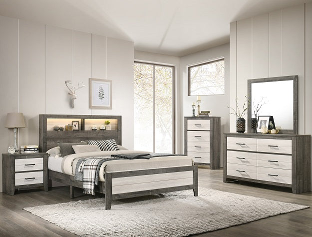 B8170 RHETT GREY BEDROOM SET
