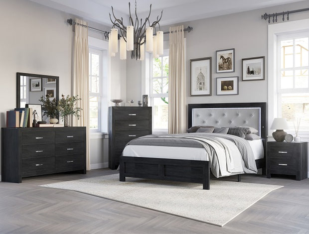 B9280 JAYLEN BLACK BEDROOM SET