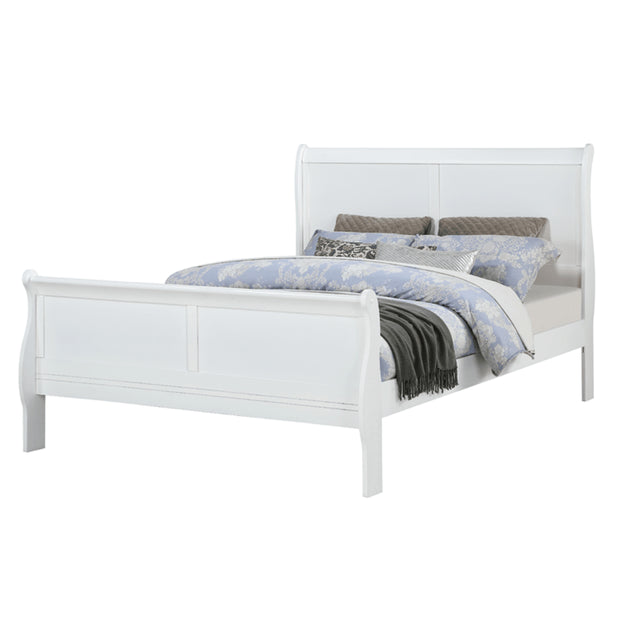 B3650 WHITE LOUIS PHILIP BEDROOM SET