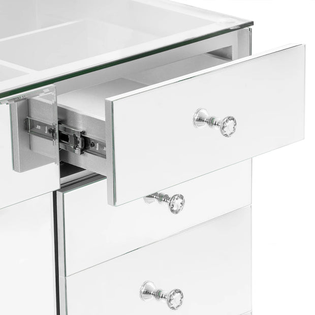 SLAYSTATION DANIELLE MIRRORED VANITY TABLE