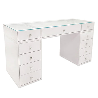 SlayStation White Naomi Vanity Table