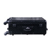 SlayCase XL Vanity Travel Train Case in Black Studded