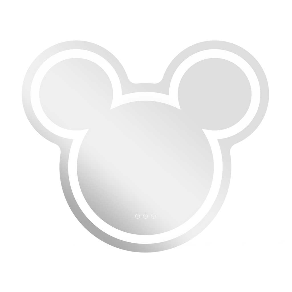 Espejo de pared LED Mickey Mouse