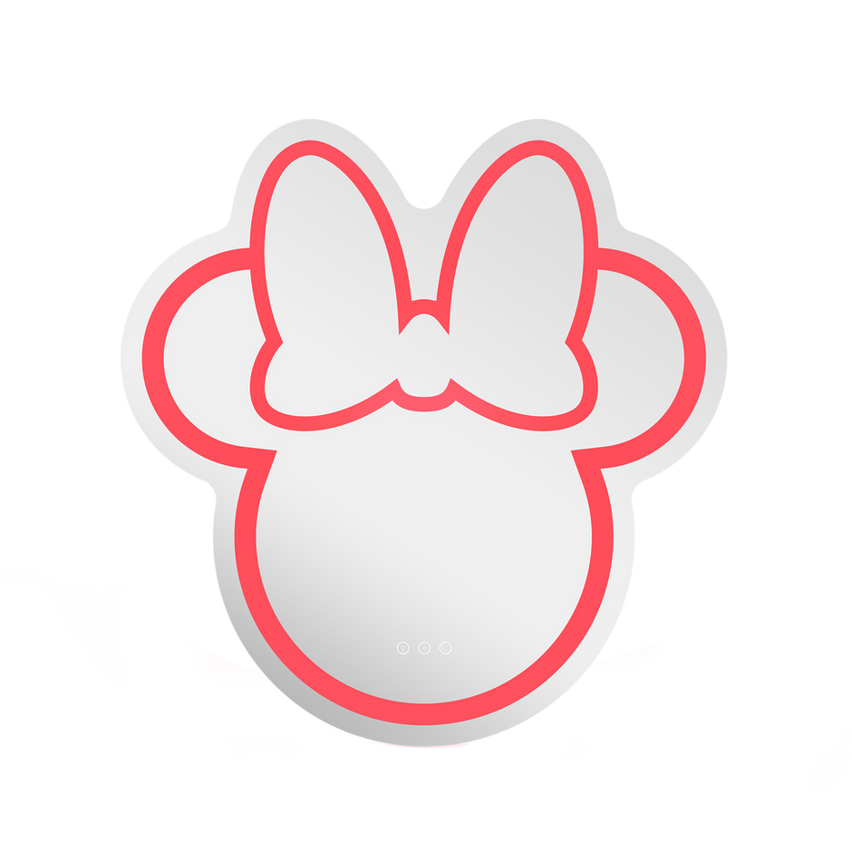 Espejo de pared LED Minnie Mouse