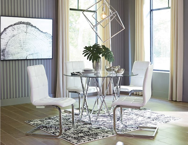Ashley D275 Madanere White Dining  Set
