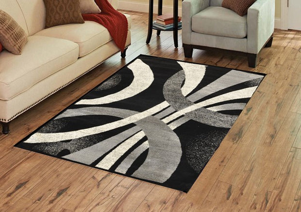 6100-GRY-BLC RUG