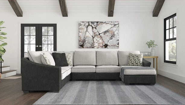 Ashley 55003 Bilgray Pewter Sectional