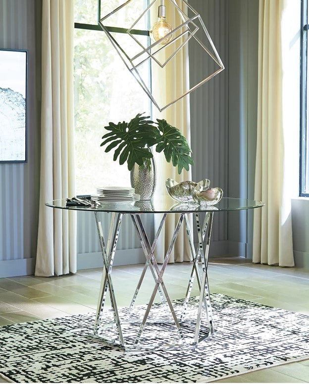 Ashley D275 Madanere Black Dining  Set