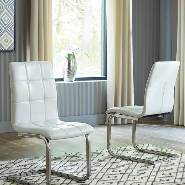 Ashley D275 Madanere White Dining  Set