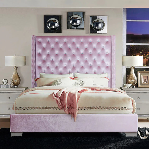 Cama Rosa Sh228