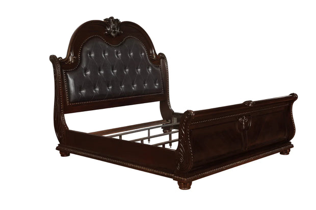 B1600 JUEGO DORMITORIO STANLEY MARRÓN