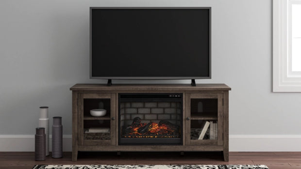Ashley W275W3 Arienbry Mueble para TV con Chimenea