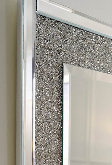 Espejo de pared cuadrado Ashley A8010206