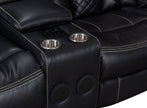 Alexa2023 Black Reclining Sectional