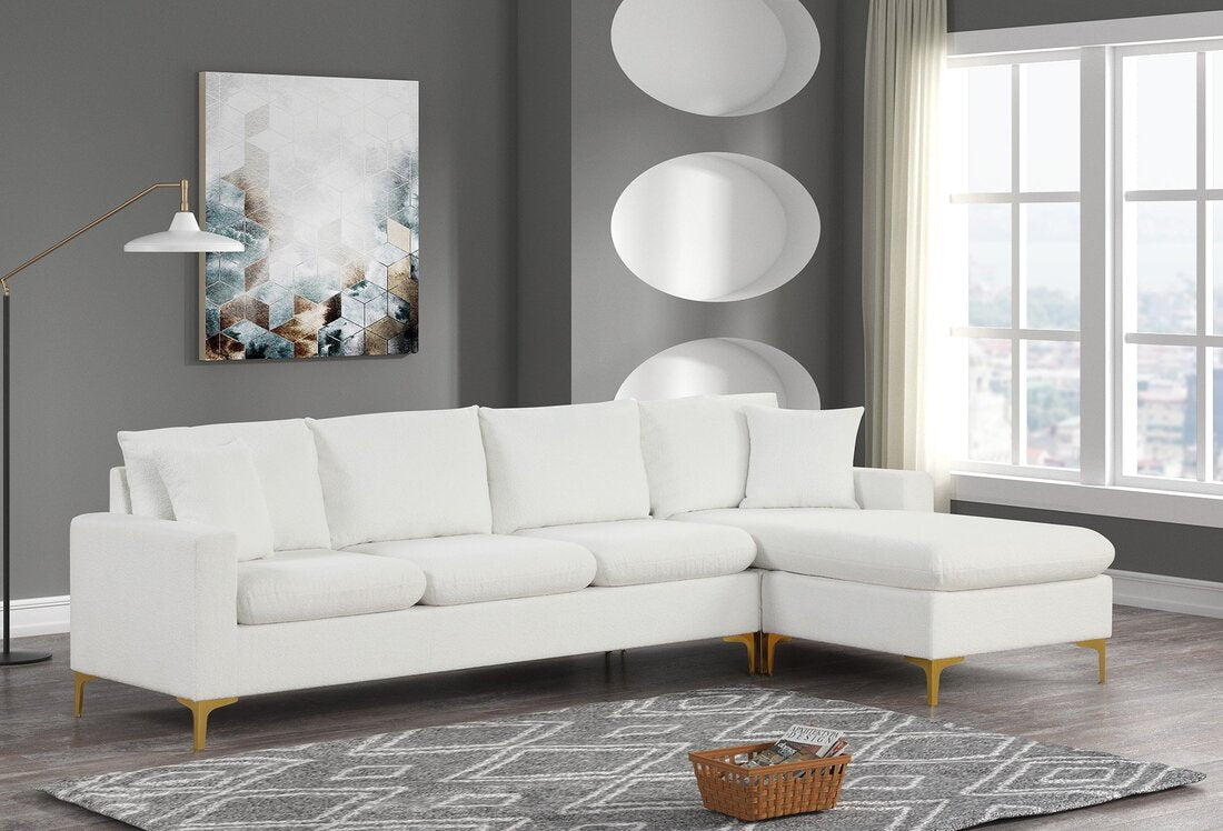 Amber White Sectional