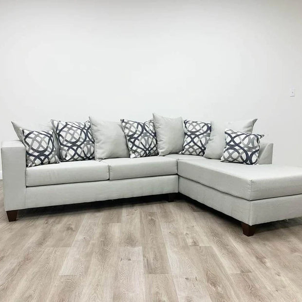 110 Grey Modern Sectional