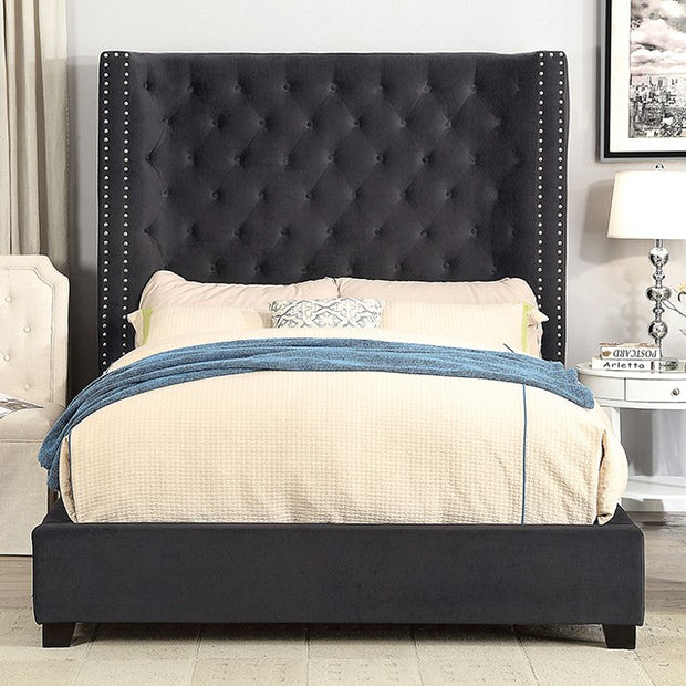CM7669DG Mirabelle Dark Grey Bed