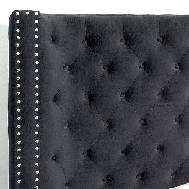 CM7669DG Cama Mirabelle Gris Oscuro