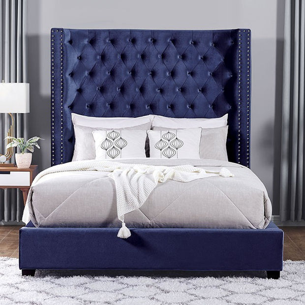CM7679BL Cama Azul Mirabelle