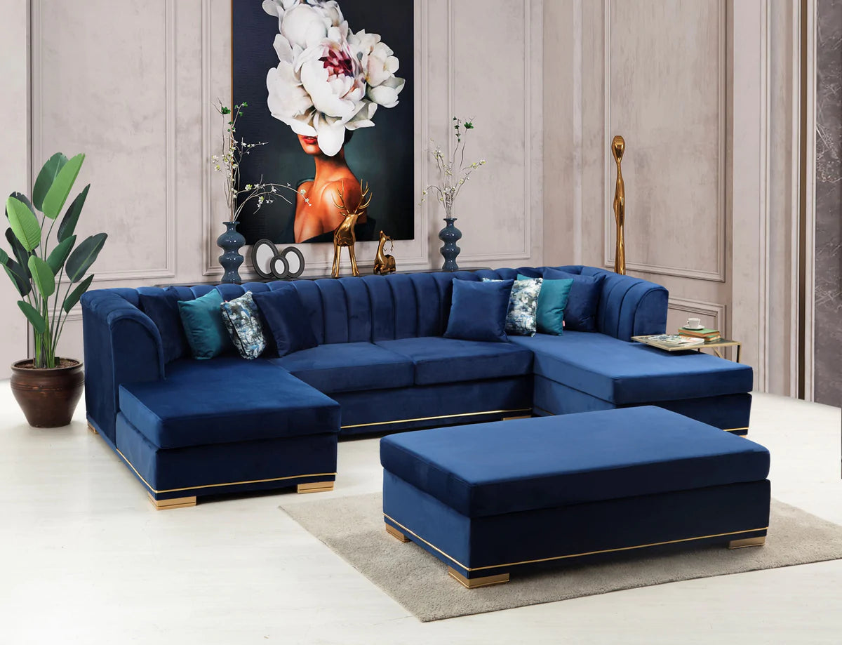 Armony Blue Sectional