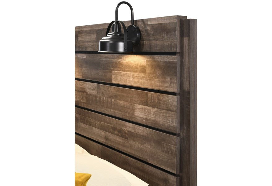 B6800 CARTER BROWN BEDROOM SET
