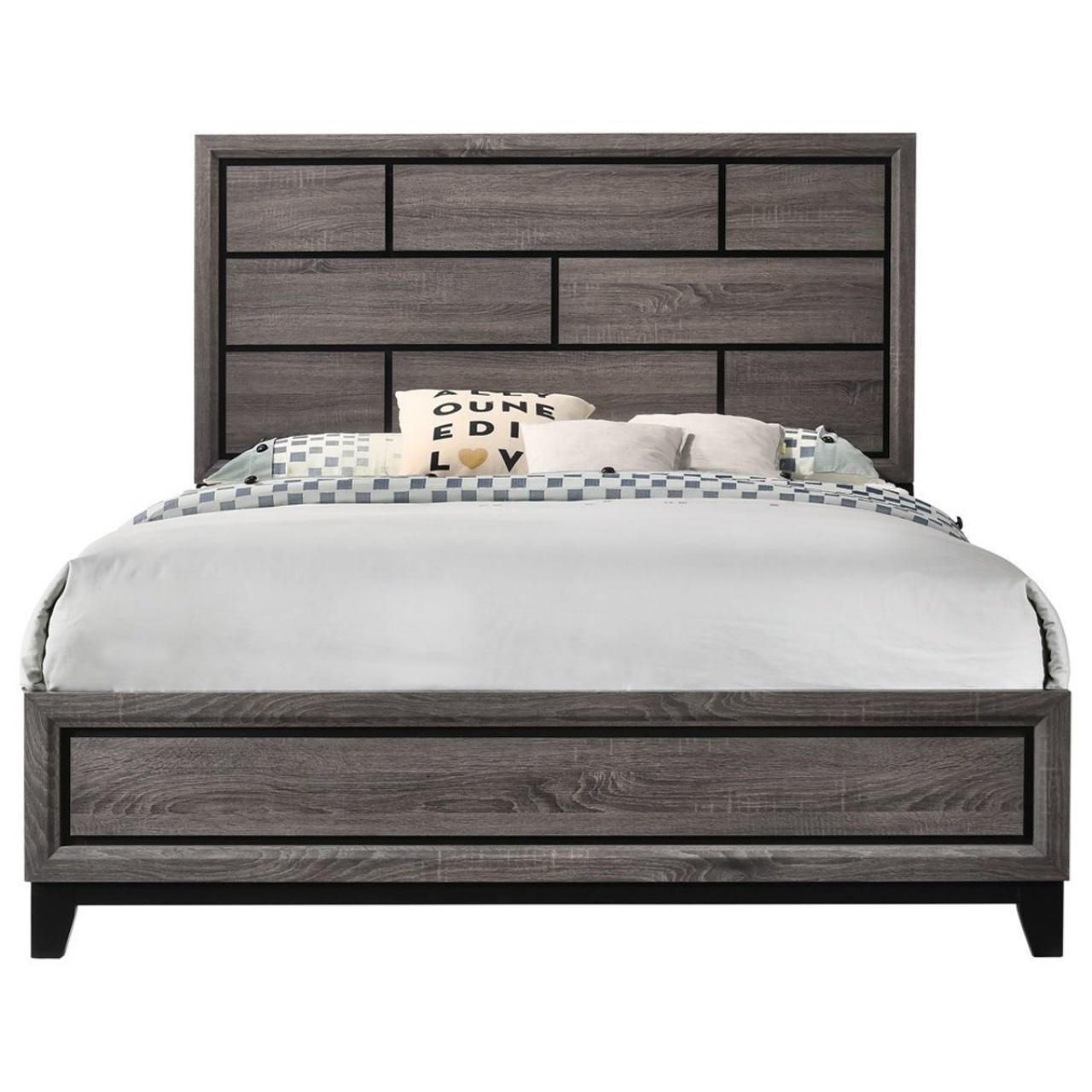 B4620 AKERSON GREY BEDROOM SET