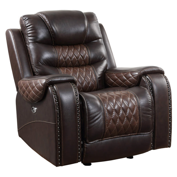 Harley Power TOP GRAIN LEATHER Reclining Set