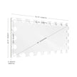 Hollywood Glow Panorama Extra Wide Vanity Mirror