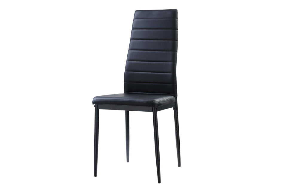 5538 Florian Black Dining Set