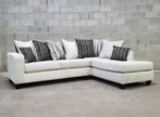 110 White Urban Sectional