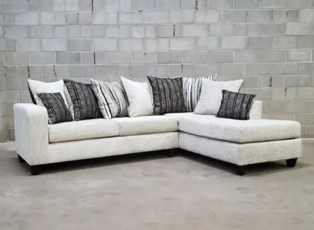 110 White Urban Sectional