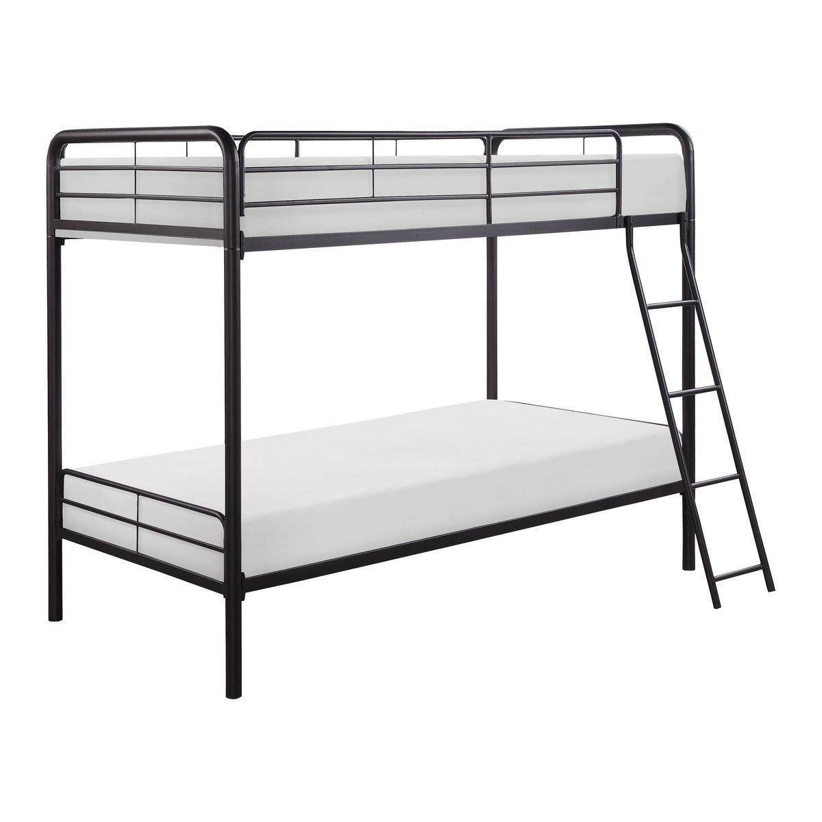 B2009DZ-1 Twin/Twin Black BunkBed