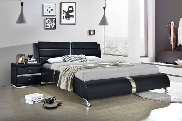 Vegas Black Bed