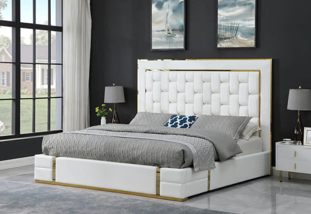 Cama B700 Marbella Blanca