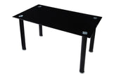 5538 Florian Black Dining Set