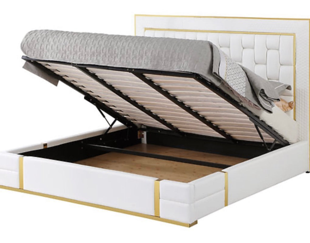 Cama B700 Marbella Blanca